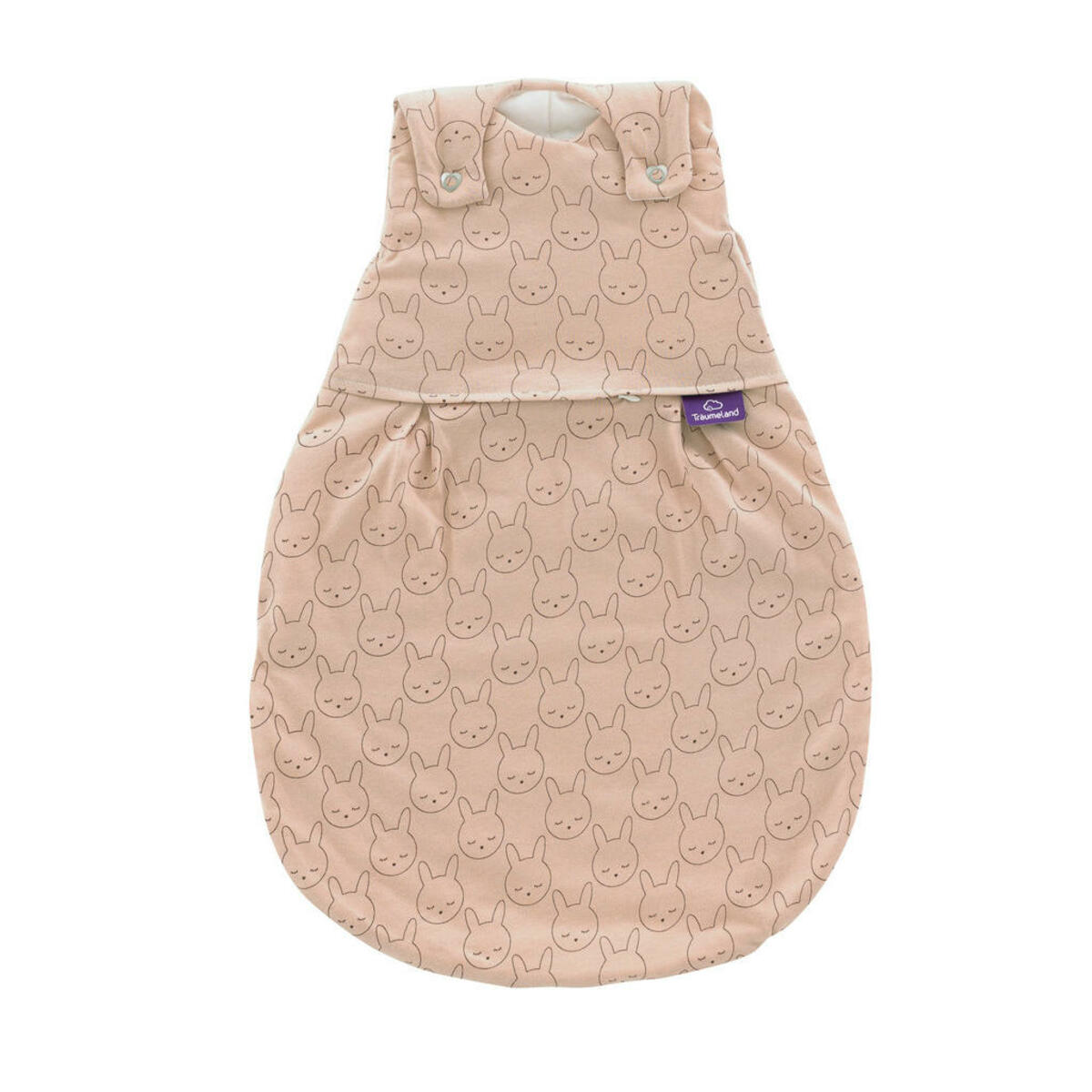 Bild 1 von Träumeland Babyschlafsack Kuschelhase Beige, Beige, Textil, Stern, 64 cm, Oeko-Tex® Standard 100, Babyheimtextilien, Babyschlafsäcke