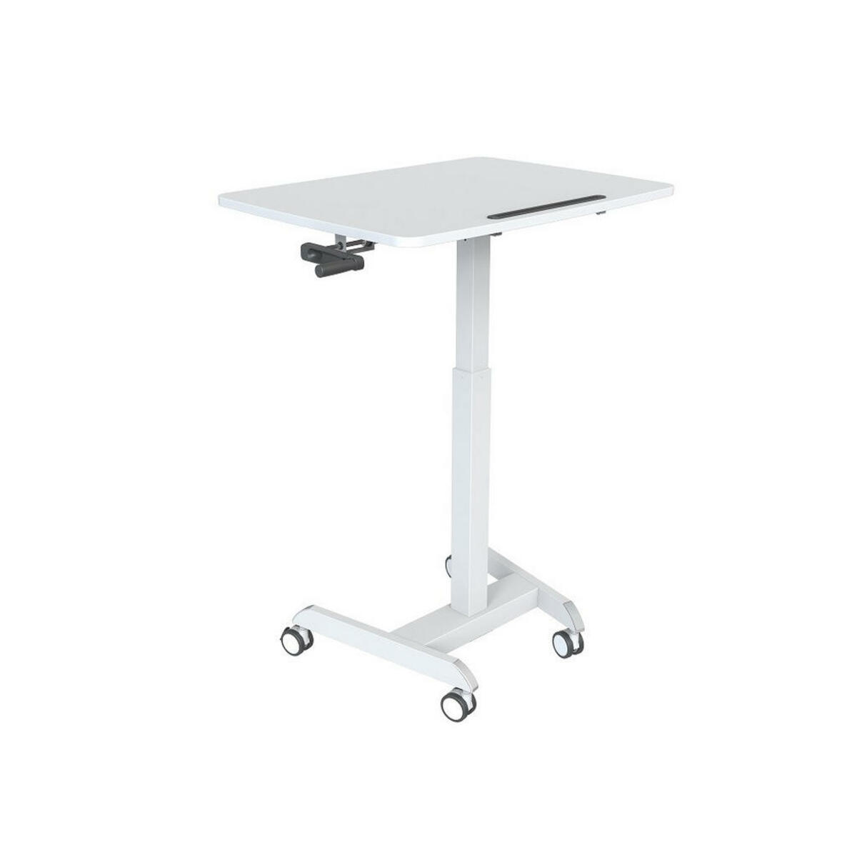 Bild 1 von Boxxx Laptoptisch, Weiß, Metall, rechteckig, eckig, 60x80-130 cm, höhenverstellbar, Arbeitszimmer, Schreibtische, PC- & Computertische