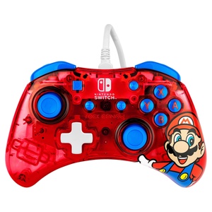 PDP Nintendo Switch Rock Candy „Mario“ Controller, kabelgebunden