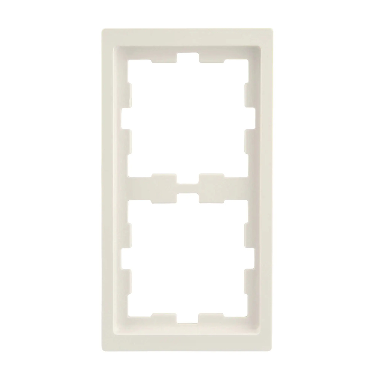 Bild 1 von Merten Abdeckrahmen 2-fach Serie D-Life, Lotosweiß, MEG4020-6535