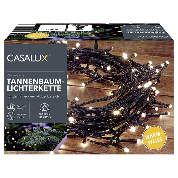 CASALUX LEDTannenbaumlichterkette von ALDI SÜD ansehen!