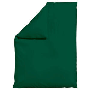 Schlafgut Bettdeckenbezug Woven Satin, Dunkelgrün, Textil, Uni, 155 cm, Textiles Vertrauen - Oeko-Tex®, AZO-frei, Bsci, Oeko-Tex® Standard 100, pflegeleicht, atmungsaktiv, bügelleicht, schadstoff