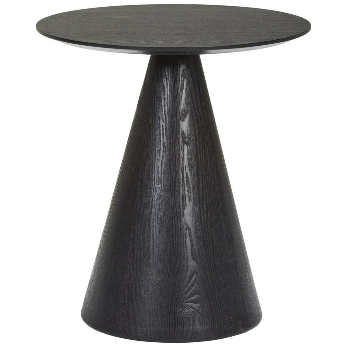 Bild 1 von Xora Beistelltisch, Schwarz, rund, konisch, Säule, 40x40 cm, Bsci, einfacher Aufbau, Wohnzimmer, Wohnzimmertische, Beistelltische