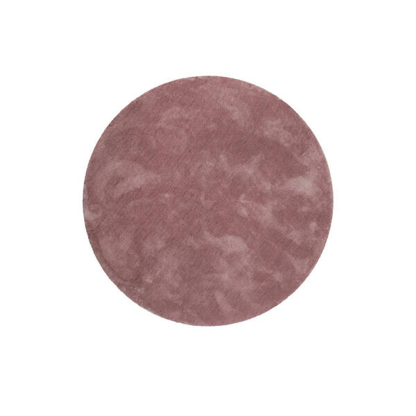 Bild 1 von Esprit Hochflorteppich Esprit, Lila, Textil, Uni, rund, Textiles Vertrauen - Oeko-Tex®, für Fußbodenheizung geeignet, in verschiedenen Größen erhältlich, Fasern thermofixiert (heatset), pflegel