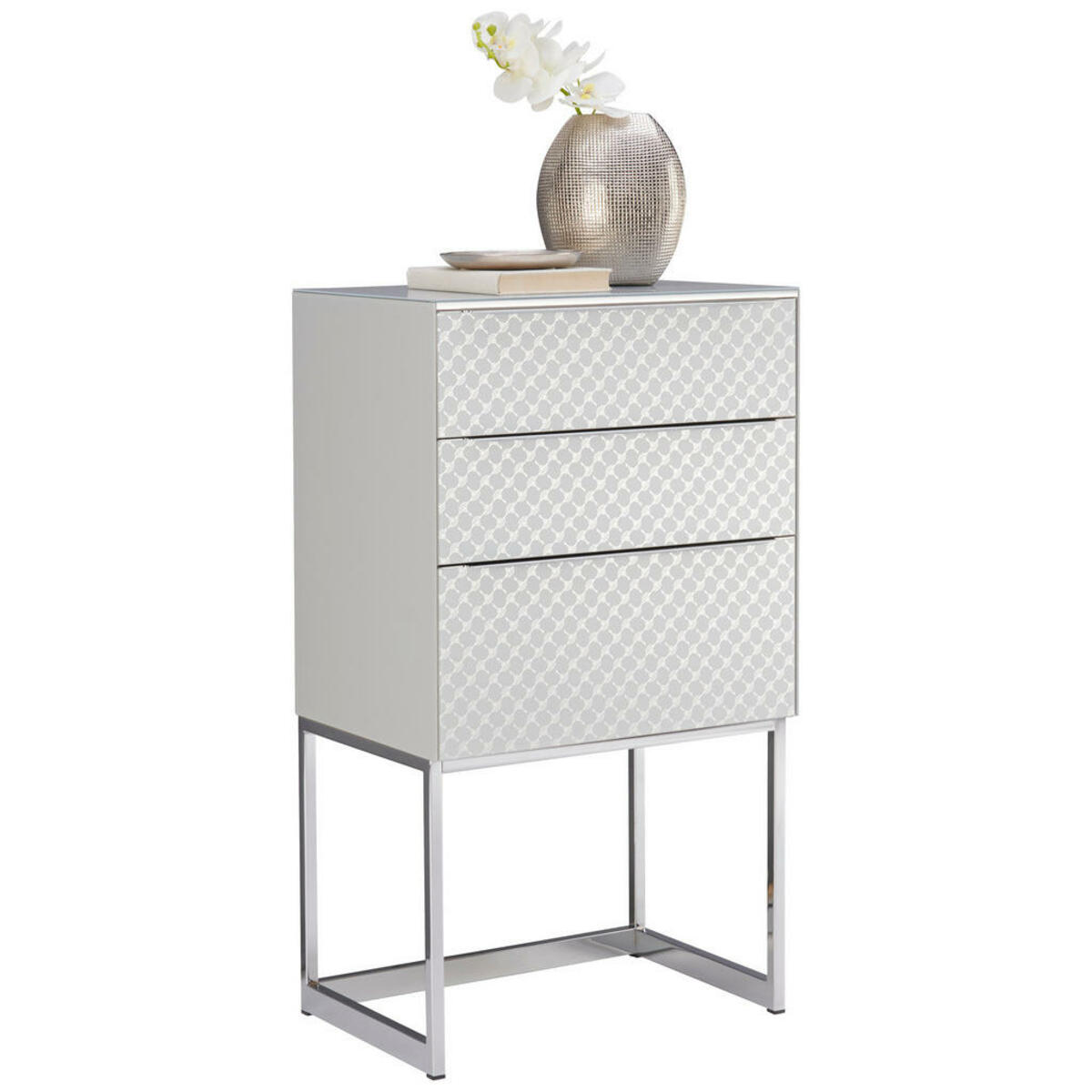 Bild 1 von Joop! Kommode, Hellgrau, Metall, 3 Schubladen, 58x104.5x40 cm, Goldenes M, BQ - Bündnis für Qualität, Made in Germany, Typenauswahl, stehend, in verschiedenen Größen erhältlich, Holzdekoren erh