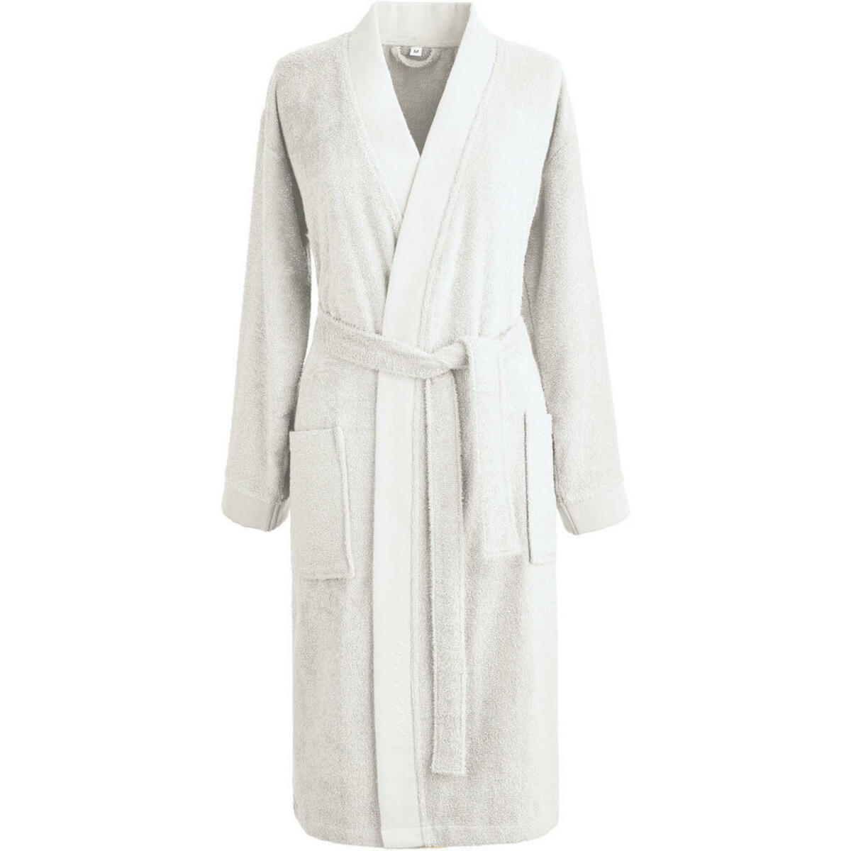 Bild 1 von Bio:Vio Bademantel Bonita, Weiß, Textil, Uni, Gr. S, unisex, hochwertige Qualität, atmungsaktiv, Badtextilien, Bademäntel