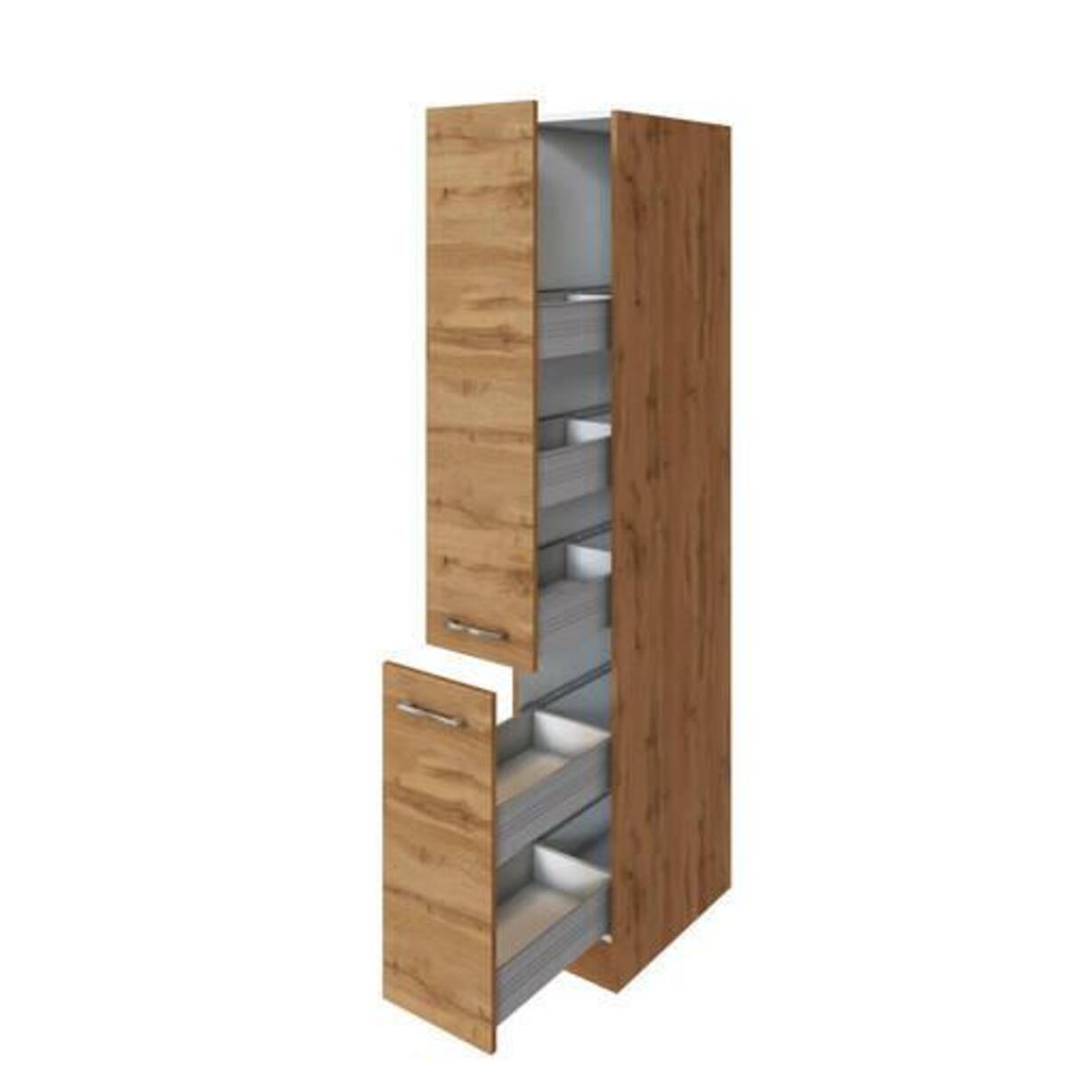 Bild 1 von Apothekerschrank , Eichefarben, Eichefarben