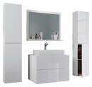 Bild 1 von BADEZIMMER Lendas 5-teilig Weiß B: 147cm, Weiß