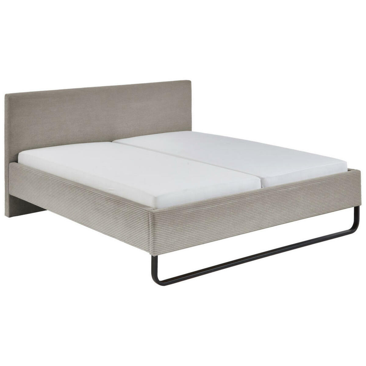 Bild 1 von Boxxx Polsterbett, Taupe, Textil, 180x200 cm, Stoffauswahl, in verschiedenen Größen erhältlich, Schlafzimmer, Betten, Polsterbetten