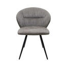 Bild 1 von Mid.you Stuhl, Grau, Metall, Textil, konisch, 57x80.5x62 cm, Esszimmer, Stühle, Esszimmerstühle, Vierfußstühle