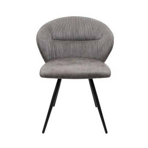Bild 1 von Mid.you Stuhl, Grau, Metall, Textil, konisch, 57x80.5x62 cm, Esszimmer, Stühle, Esszimmerstühle, Vierfußstühle