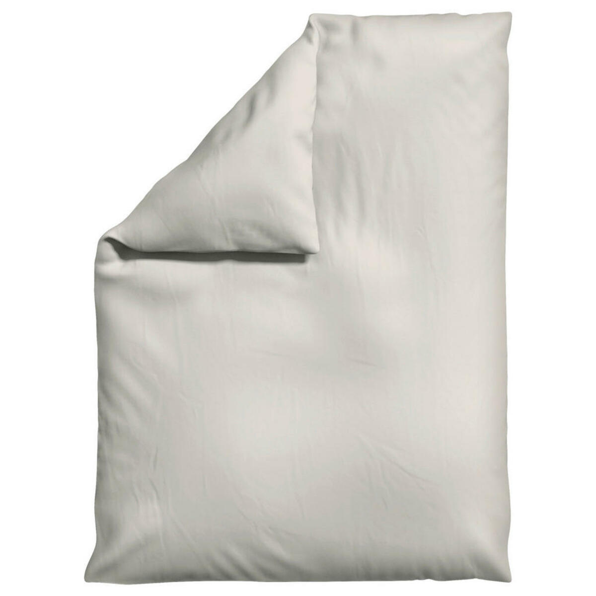 Bild 1 von Schlafgut Bettdeckenbezug Woven Satin, Hellbraun, Textil, Uni, 155 cm, Textiles Vertrauen - Oeko-Tex®, AZO-frei, Bsci, Oeko-Tex® Standard 100, pflegeleicht, atmungsaktiv, bügelleicht, schadstoffge