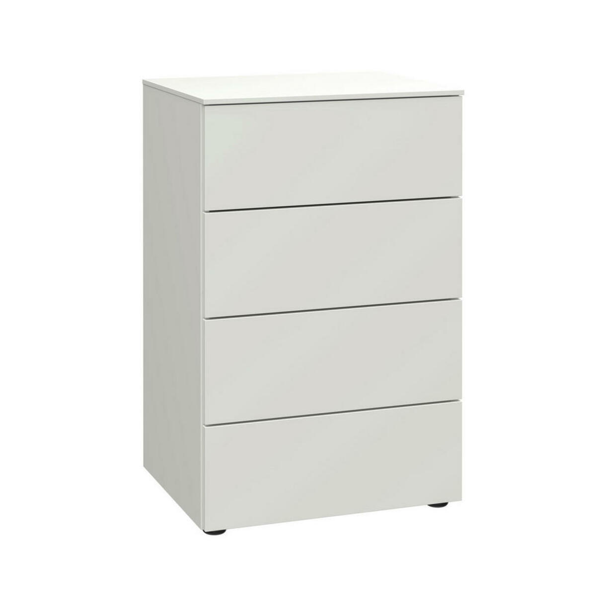 Bild 1 von Xora Kommode Primolar Garda, Weiß, Kunststoff, 4 Schubladen, 50x79x41 cm, Typenauswahl, stehend, in verschiedenen Größen erhältlich, Holzdekoren erhältlich, Garderobe, Garderoben Kommoden