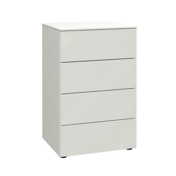 Bild 1 von Xora Kommode Primolar Garda, Weiß, Kunststoff, 4 Schubladen, 50x79x41 cm, Typenauswahl, stehend, in verschiedenen Größen erhältlich, Holzdekoren erhältlich, Garderobe, Garderoben Kommoden
