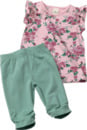 Bild 1 von ALANA Kinder Set, Gr. 110, mit Bio-Baumwolle, rosa, grün