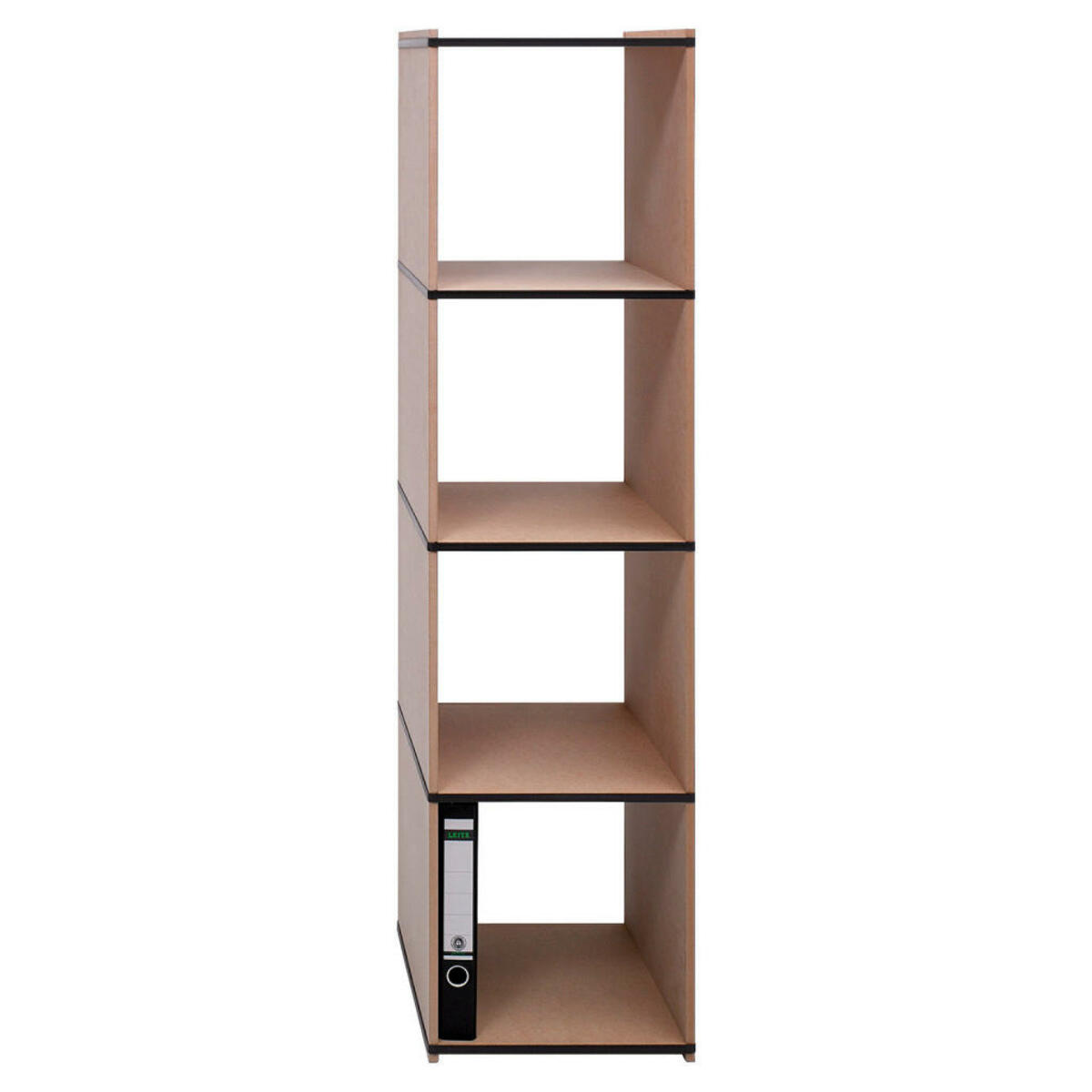 Bild 1 von Tojo Aktenregal, Buche, Holzwerkstoff, 3 Fächer, 35x140x35 cm, FSC Mix, FSC 100%, erweiterbar, Typenauswahl, stehend, in verschiedenen Holzdekoren erhältlich, Arbeitszimmer, Büroregale, Aktenregal