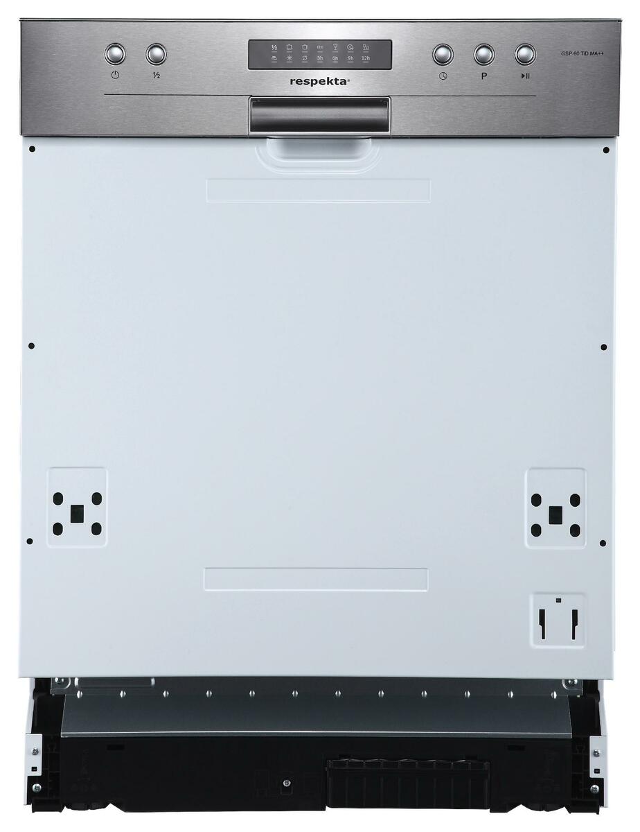Bild 1 von Geschirrspüler GSP60TIDM B: 60 cm teilintegriert, Edelstahlfarben, Weiß