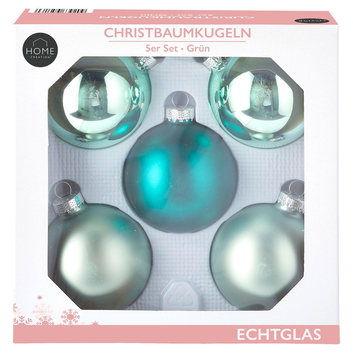 Bild 4 von HOME CREATION Christbaumkugeln Set