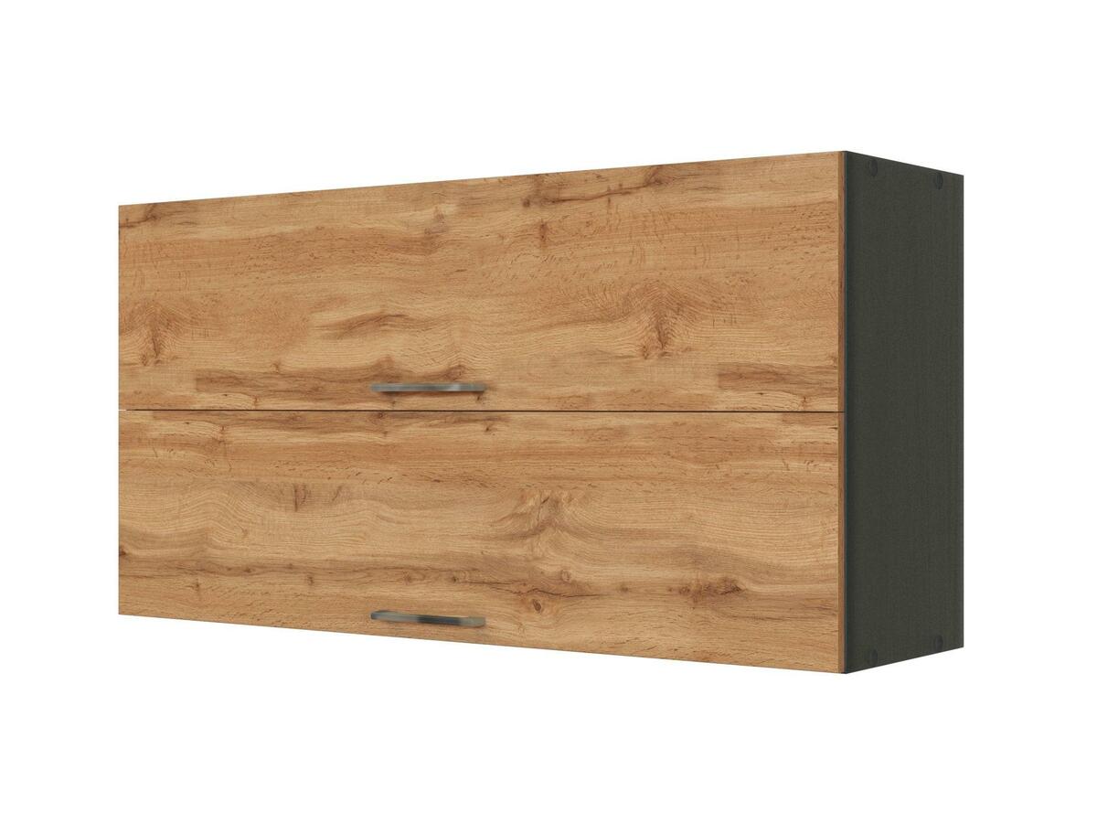 Bild 1 von Hängeschrank , Eichefarben, Anthrazit