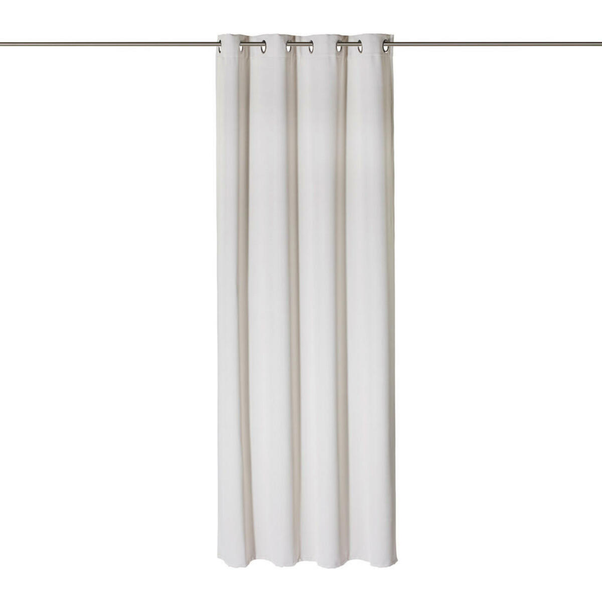 Bild 1 von Esposa Ösenschal Dimout, Creme, Textil, 140x245 cm, Oeko-Tex® Standard 100, Wohntextilien, Gardinen & Vorhänge, Fertiggardinen