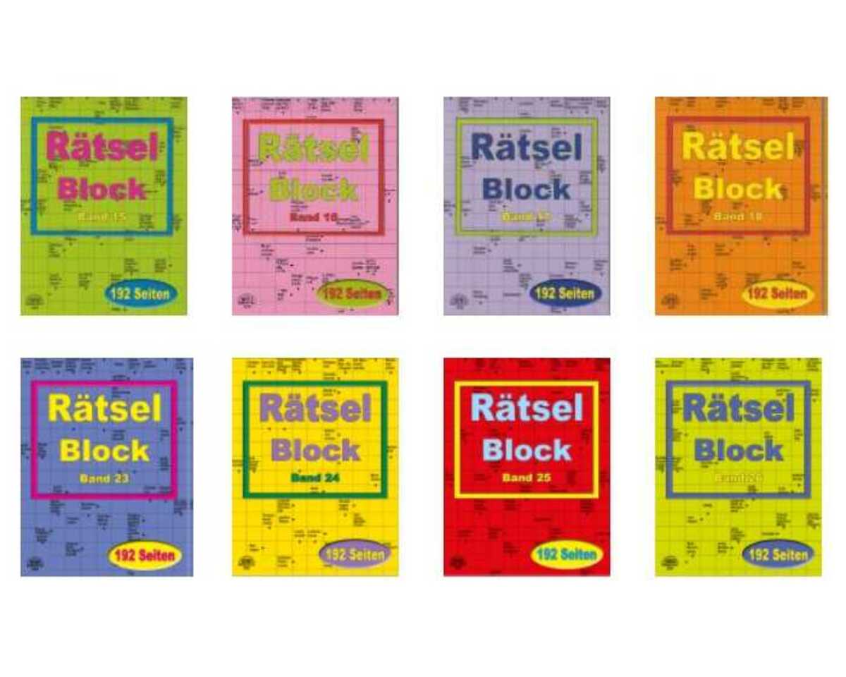 Bild 1 von Rätselblock 192S. verschiedene Titel