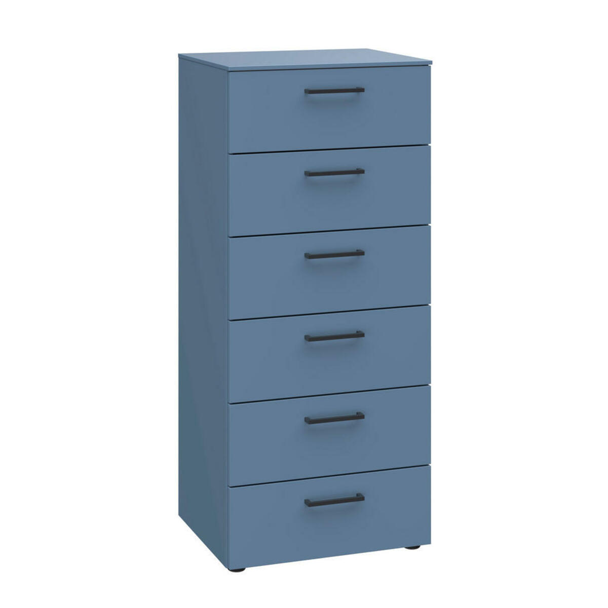 Bild 1 von Xora Kommode Primolar Garda, Blau, Metall, 6 Schubladen, 50x118x41 cm, Typenauswahl, stehend, in verschiedenen Größen erhältlich, Garderobe, Garderoben Kommoden