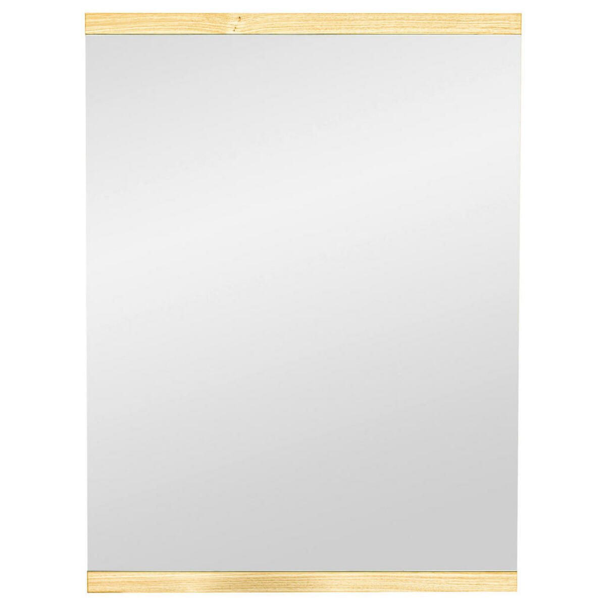 Bild 1 von Linea Natura Wandspiegel, Wildeiche, Holz, Glas, Wildeiche, massiv, rechteckig, 60x81.2x20 cm, senkrecht montierbar, Garderobe, Garderobenspiegel, Garderobenspiegel