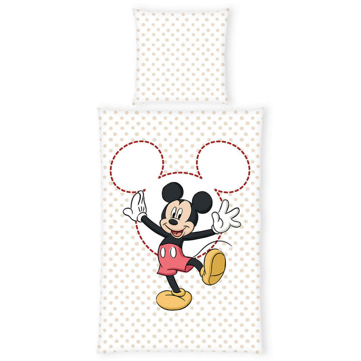 Bild 1 von Disney Bettwäsche, Mehrfarbig, Textil, 135 cm, Oeko-Tex® Standard 100, pflegeleicht, hautfreundlich, schadstoffgeprüft, Schlaftextilien, Bettwäsche, Bettwäsche