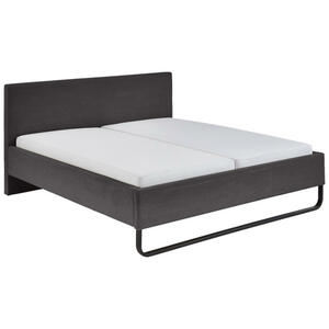 Boxxx Polsterbett, Grau, Textil, 180x200 cm, Stoffauswahl, in verschiedenen Größen erhältlich, Schlafzimmer, Betten, Polsterbetten