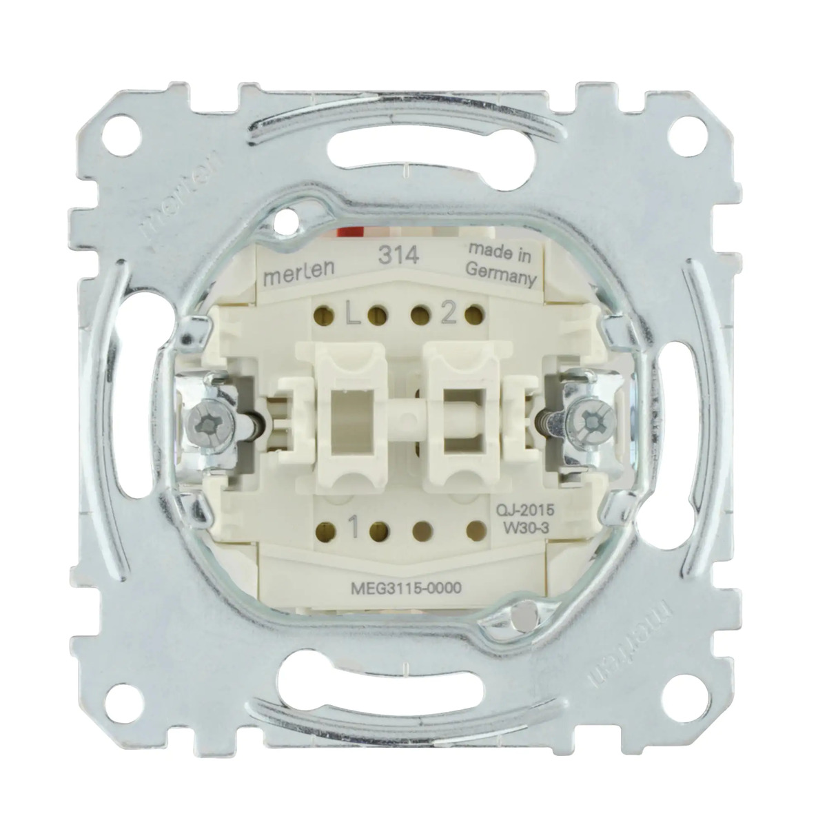 Bild 1 von Merten Serienschaltereinsatz für 2 Wippen, MEG3115-0000