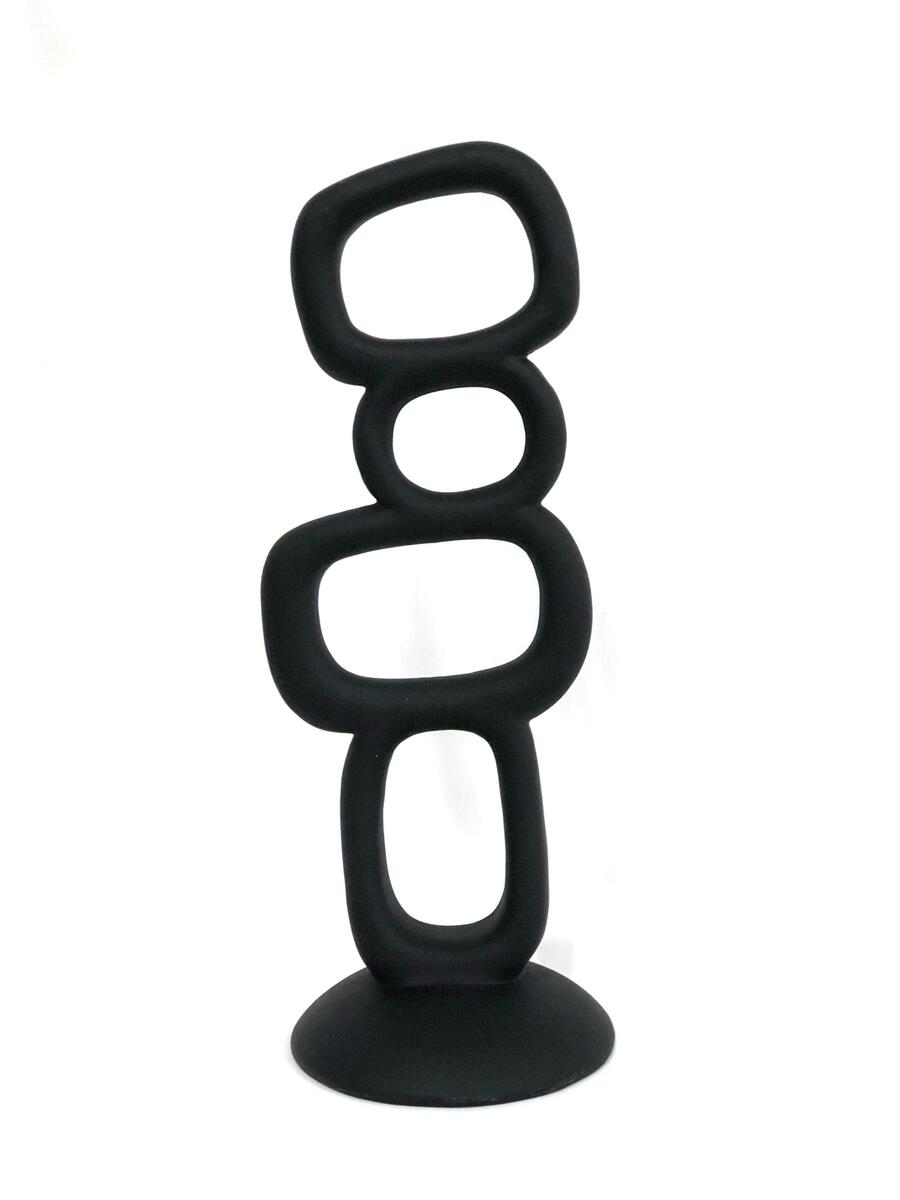 Bild 1 von Skulptur Nele in Schwarz, Schwarz