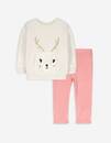 Bild 1 von Baby Set aus Sweatshirt und Hose - Fixierter Beinumschlag