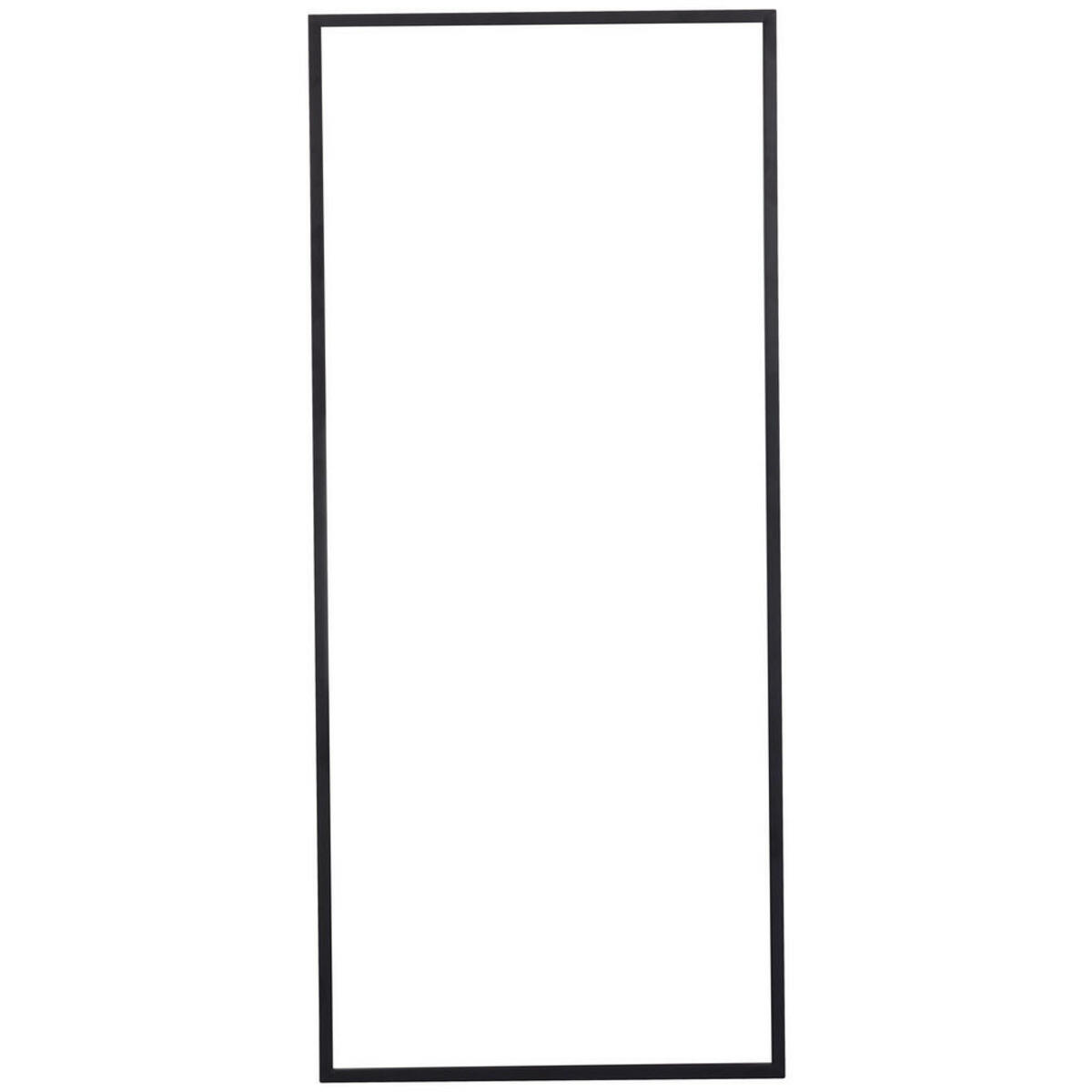 Bild 1 von Mid.you Wandspiegel, Schwarz, Metall, rechteckig, 70x160x2.5 cm, Badezimmer, Badezimmerspiegel, Badspiegel