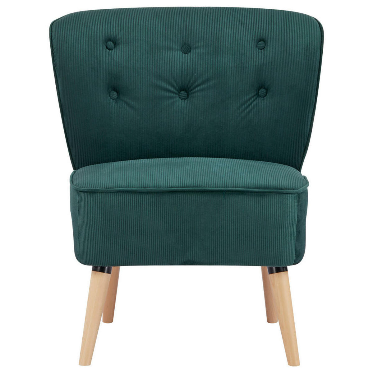 Bild 1 von Livetastic Sessel, Grün, Textil, Kiefer, vollmassiv, 75x82x80 cm, Bsci, Wohnzimmer, Sessel, Polstersessel