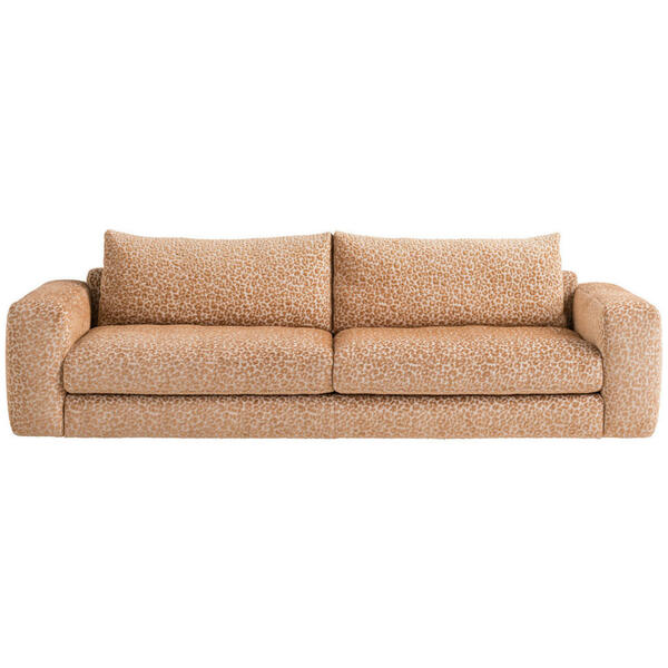 Livetastic Bigsofa, Sand, Textil, 4-Sitzer, Füllung: Schaumstoff ...