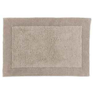 Schöner Wohnen Badteppich Bahamas, Beige, Textil, rechteckig, 67 cm, für Fußbodenheizung geeignet, rutschfest, Badtextilien, Badematten