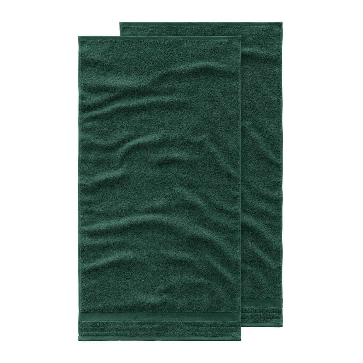 Bild 1 von Tom Tailor Frottierset, Dunkelgrün, Olivgrün, Textil, 5-teilig, Uni, Badtextilien, Handtücher