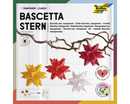 Bild 1 von Folia Bascetta Stern-Set 7,5 x 7,5 cm 115 g/m² 4 Farben/transparent 128 Blatt