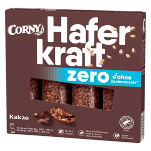 Corny Haferkraft Kakao Riegel zuckerfrei vegan 35g
