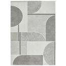 Bild 1 von Novel Webteppich Valentino, Braun, Grau, Hellgrau, Dunkelgrau, Textil, Abstraktes, rechteckig, 80 cm, Oeko-Tex® Standard 100, für Fußbodenheizung geeignet, Teppiche & Böden, Teppiche, Moderne Tep