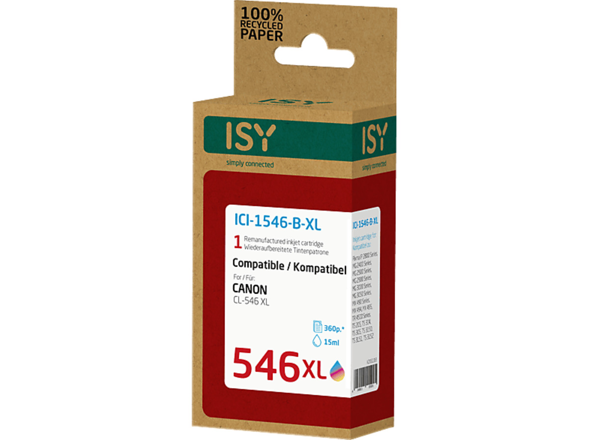 Bild 1 von ISY ICI-1546-B-XL Tintenpatrone Mehrfarbig