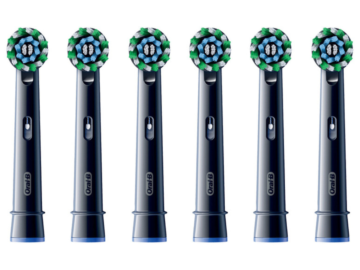 Bild 2 von Oral-B Aufsteckbürsten Pro CrossAction Schwarz 6er