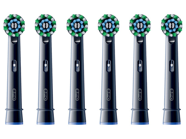 Bild 2 von Oral-B Aufsteckbürsten Pro CrossAction Schwarz 6er
