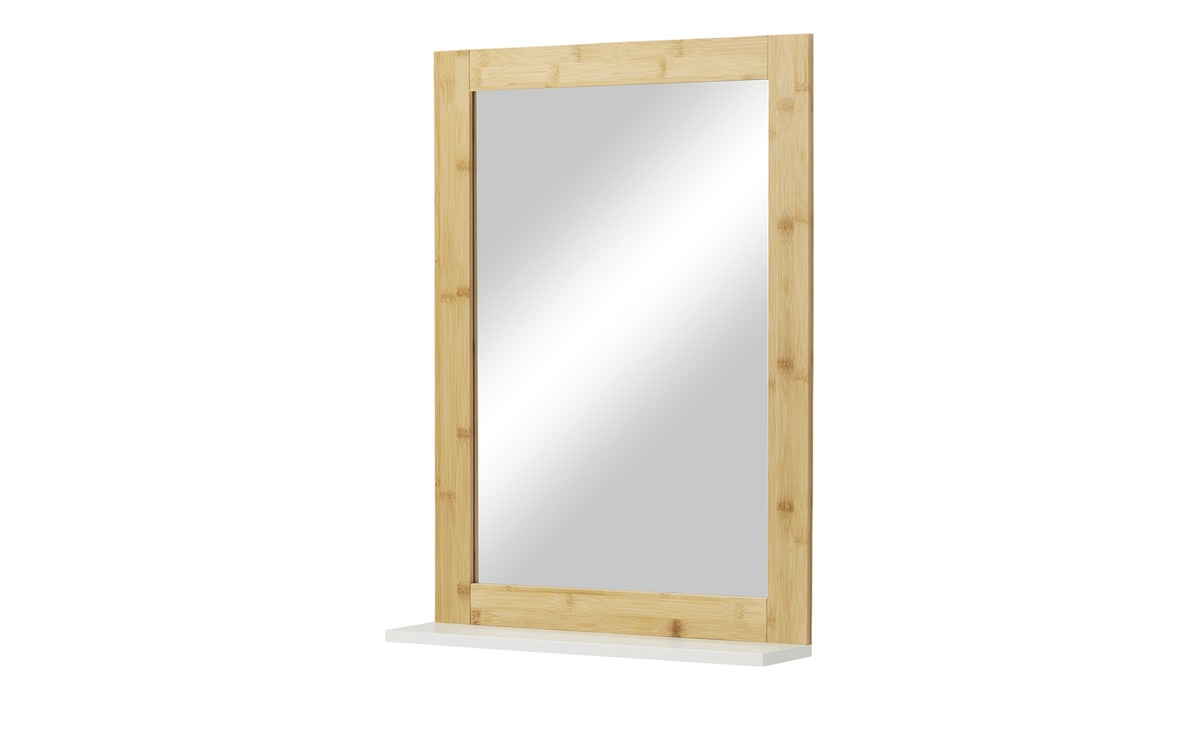 Bild 1 von Spiegel  Wien holzfarben Bambus, Glas , Holzwerkstoff Maße (cm): B: 50 H: 70 T: 12 Dekoration