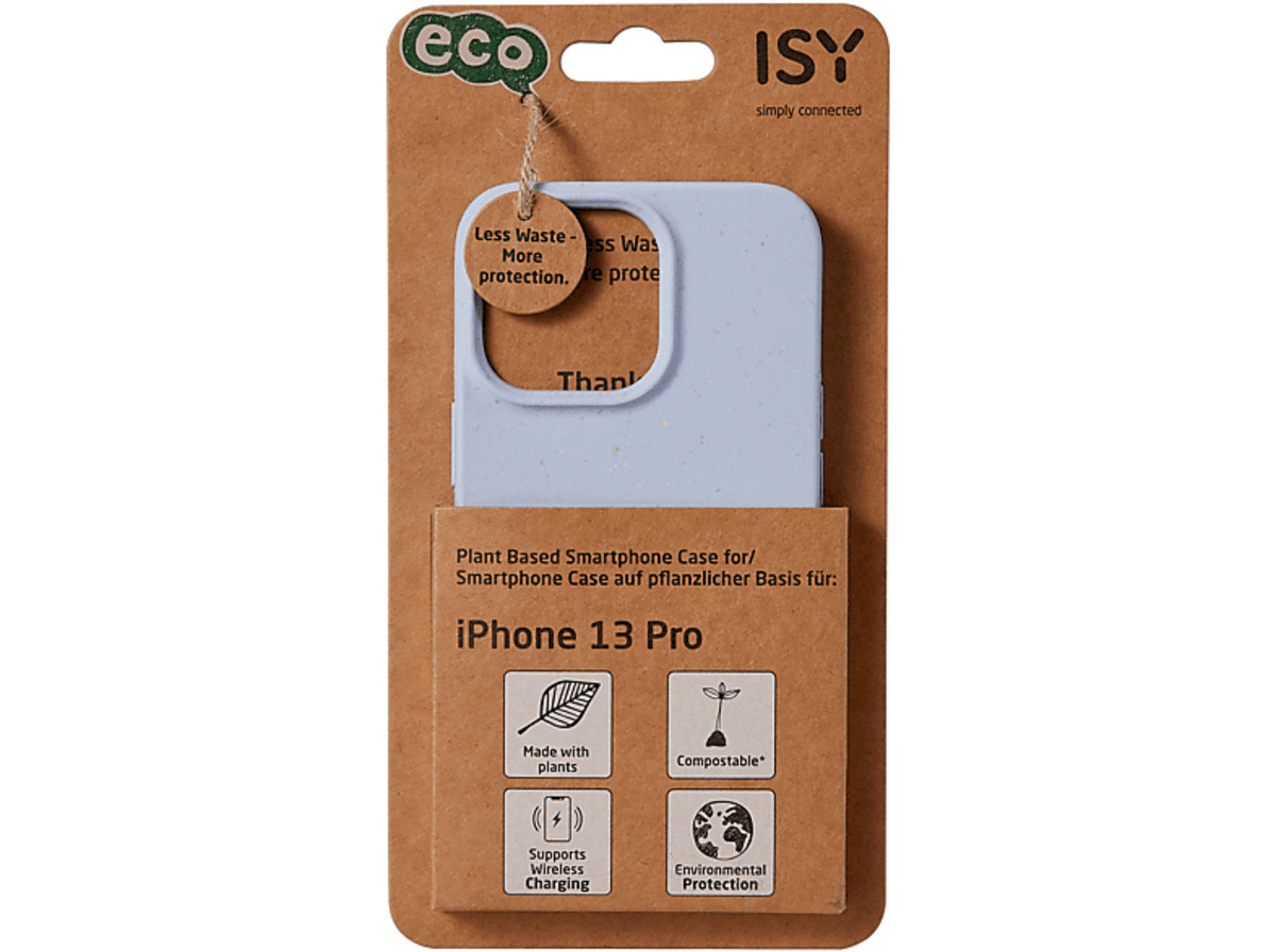 Bild 1 von ISY ISC-6004, BioCase, Backcover, Apple, iPhone 13 Pro, Blau