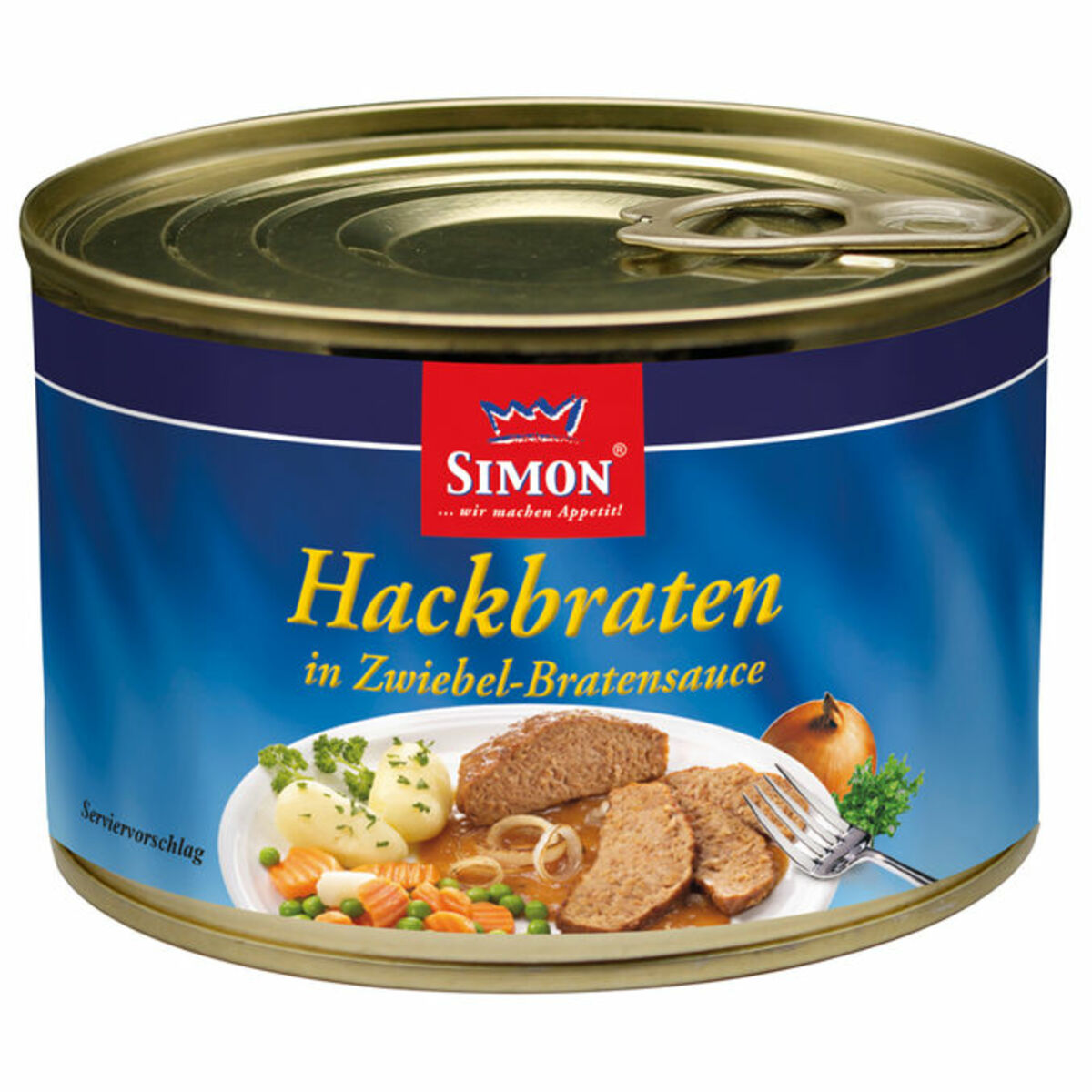 Bild 1 von SIMON Hackbraten in Zwiebel-Bratensauce