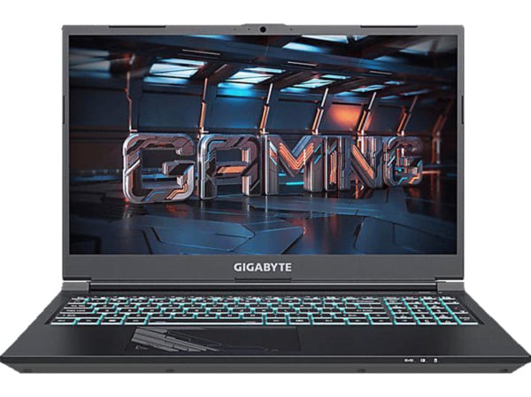 Bild 1 von GIGABYTE G5 KF-E3DE313SD, Gaming Notebook, mit 15,6 Zoll Display, Intel® Core™ i5 Prozessor, 16 GB RAM, 512 SSD, NVIDIA, GeForce RTX™ 4060, Schwarz Kein Betriebssystem