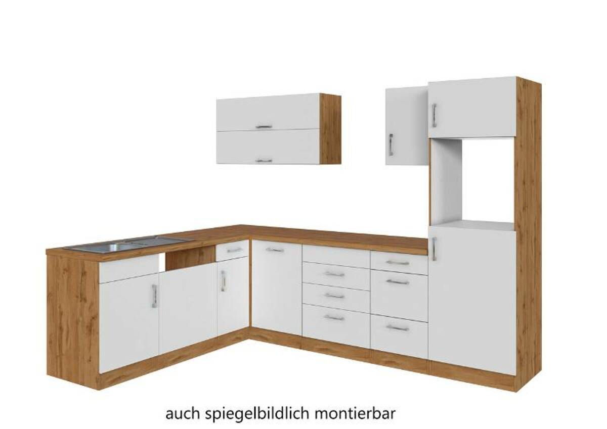 Bild 1 von Held Möbel Eck-Küchenzeile SORRENTO, Holznachbildung