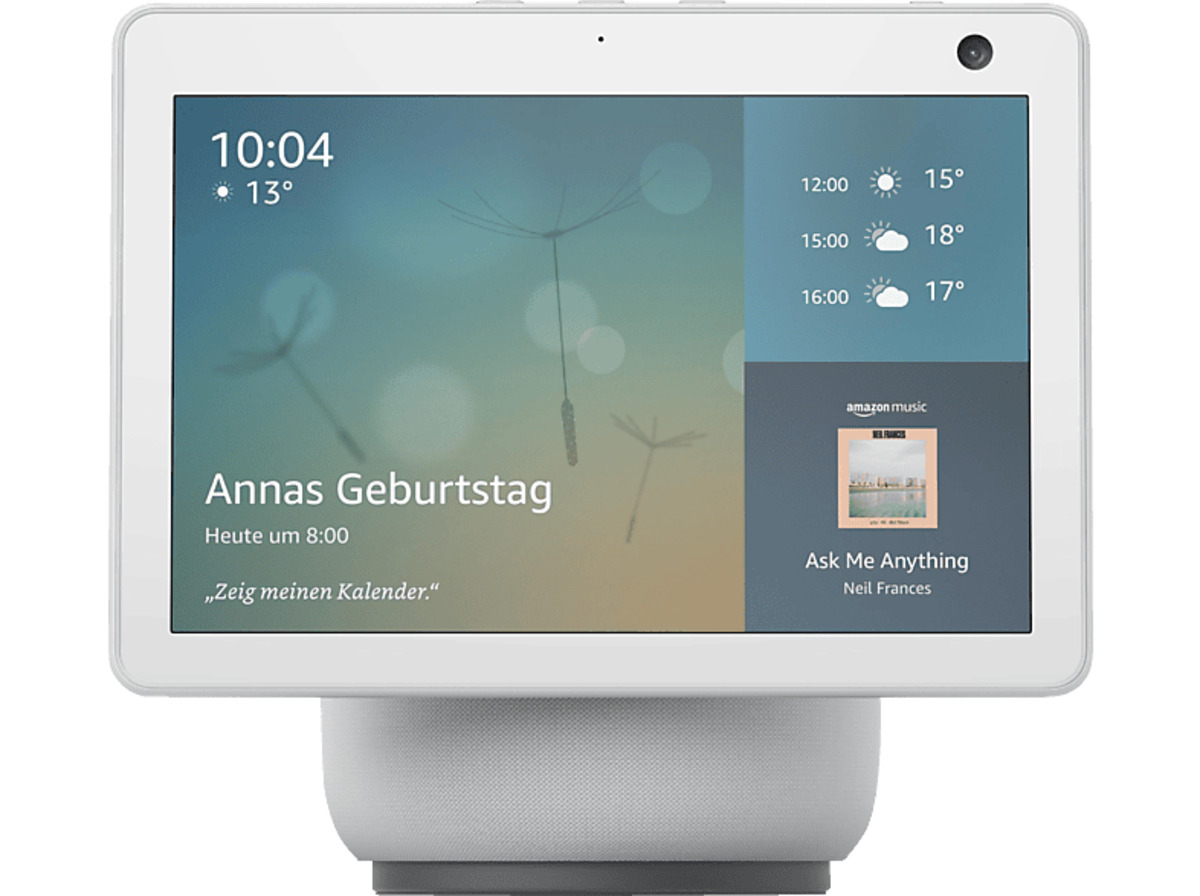 Bild 1 von AMAZON Echo Show 10 Smart Speaker, Weiß