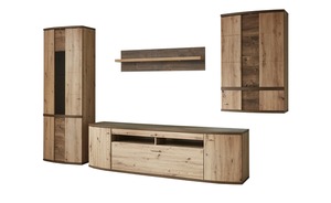 Wohnwand  Grasse holzfarben Maße (cm): B: 357 H: 209 T: 50 Kommoden & Sideboards